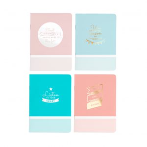 NOTEBOOK-INSPIRA-A6-NOTE-TO-SELF-ASST-COLOURS-32PG-PK4